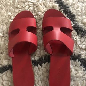 Red Everlane Sandals - 10